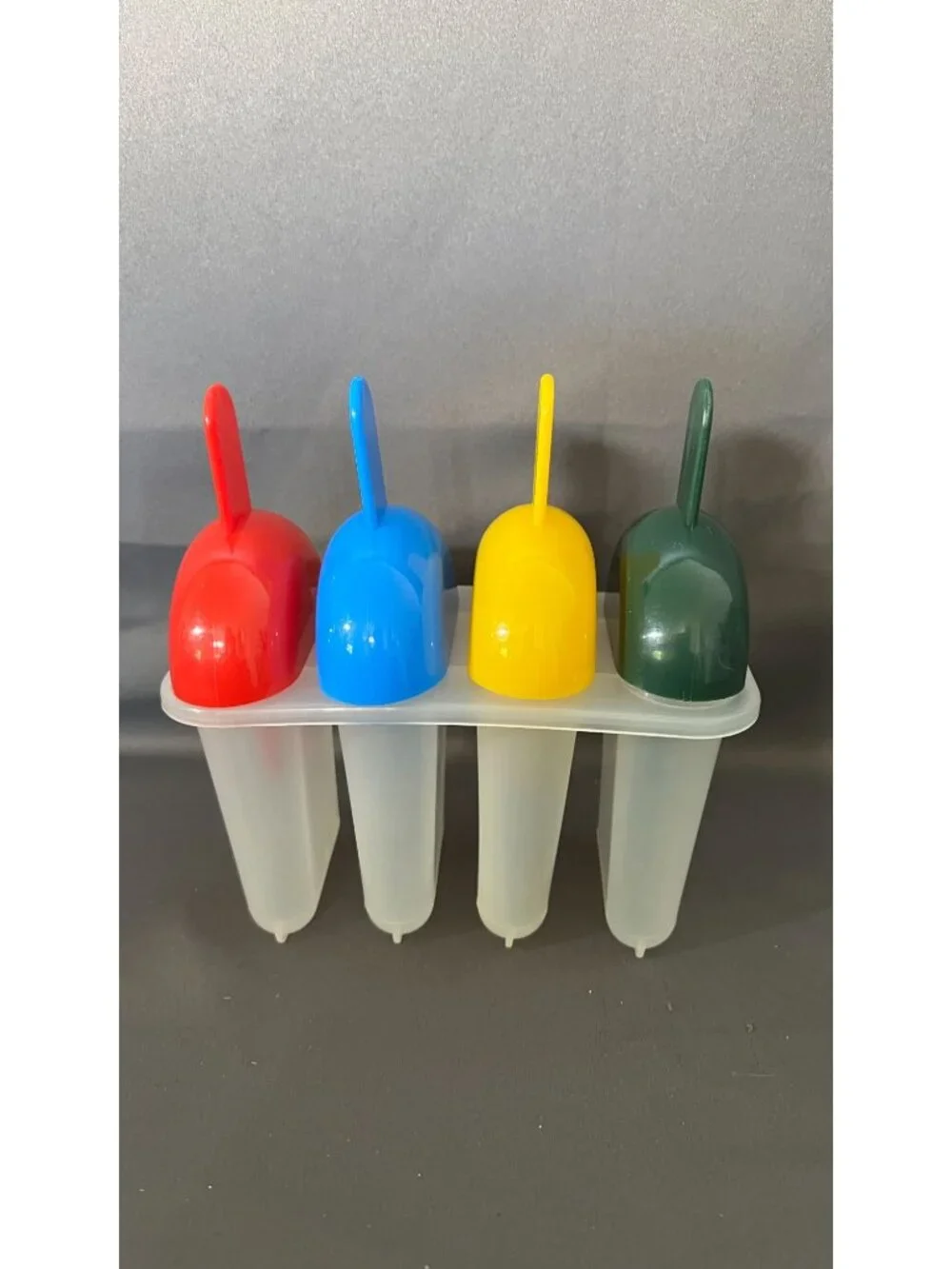 Colorful Ice Pop Mold Set With Lids For DIY Frozen Treats